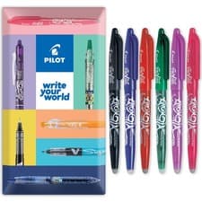 Image of PILOT Frixion Heat/Friction Erasable Rollerball Pen FR7 Medium Line 0.7mm Tip