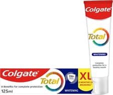 Image of Colgate Total Whitening Toothpaste 125 Ml - Fluoride Toothpaste - Whiter Teeth -
