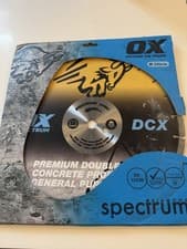 Image of Ox SPECTRUM PLUS DOUBLE SIX DIAMOND BLADE GP - 350/20MM DCX350/20 Twinpack