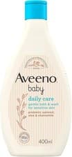 Image of AVEENO Baby Daily Care Gentle Bath & Wash (1 x 400ml), Tear-Free Baby Wash with