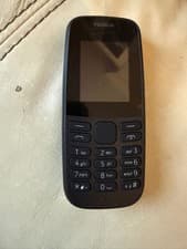 Image of Nokia 105 (2019) TA-1174 Mobile Phone Black, New No Box