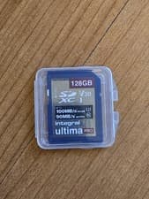 Image of Integral 128GB UltimaPro SDXC Memory Card V30 UHS-I U3 100MB/s Read 4K Video