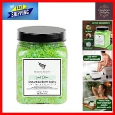 Image of Detoxifying Foot Spa Salts with Natural Tea Tree Oil - 450g for All Skin Types