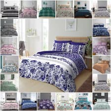 Image of 4 PCS Complete Bedding Set Duvet Quilt Cover Fitted Sheet Pillowcase Double King