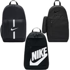 Image of Nike Backpack Sports Gym School Travel Bag Elemental Academy Air Black