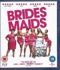 Image of Bridesmaids (Blu-ray, 2011) Age 15+ New and Sealed
