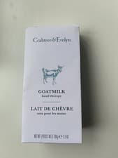 Image of Crabtree & Evelyn Goatmilk Natural Hand Therapy Cream 100g RRP £18