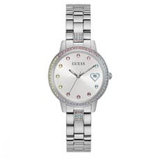 Image of Guess Watch Ladies Womens Three of Hearts GW0657L1 RRP £145