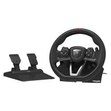 Image of Hori Racing Wheel APEX Black Steering + Pedals PC, PlayStation 4, PlayStation 5