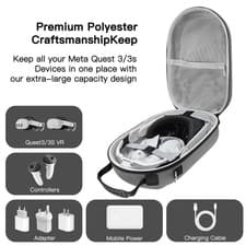 Image of Hard Carrying Case Portable Storage Bag Travel Carry Bag for Meta Quest Headset