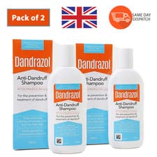 Image of New Dandrazool Anti Dandruff And Prevention Fungal Shampoo Pack of 2 100ml