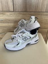 Image of new balance 530 size 5 womens never worn colour white and navy
