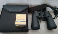 Image of Nikon Aculon A211 10-22x50 Binoculars Black Case Tripod Focus 15m Eco Glass Lens