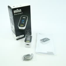 Image of Braun Pulse Oximeter 1 Heart Rate Blood Oxygen Saturation Finger PR Monitor