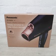 Image of Panasonic EH-NA9J K Nanoe Hair Dryer with Diffuser Quick Dry, Rose Gold Black