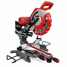 Image of Mitre Saw 12" Sliding Compound 2000W Double Bevel Twin Laser 340mm Pro Cut Tool