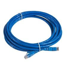 Image of CCS Cat6 UTP Ethernet Cable – Blue – 3 Metre Network LAN Patch Lead