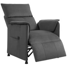 Image of HOMCOM Electric Reclining Chair w/ Remote, Power Recliner for Elderly, Black
