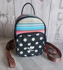 Image of Rare Adidas Jardim Agharta Mini Backpack Bag ~ Holiday Hols Festival Uni Work