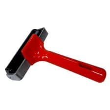 Image of Major Brushes Red Handled Lino Brayer / Inking Roller 102mm (79300)