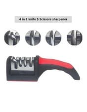 Image of Professional Knife Sharpener 4 StageS Knife Sharpening Kitchen Blade Tool Sharp