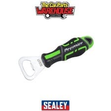 Image of Sealey AK4368HV Premier GripMAX Bottle Opener - Hi-Vis Green