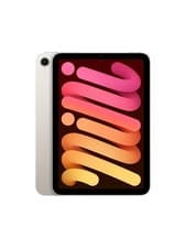 Image of Apple iPad Mini 2024 8.3'' 256GB Wi-Fi A17 Pro iPadOS Tablet - Starlight A