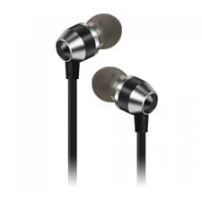 Image of Groov-e Smart Buds Metal Earphones With Remote And Mic Black - GVEB10BK