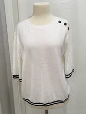 Image of NWT Barbour Genevieve Knitted Jumper Women UK10