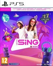 Image of LETS SING 2025 2 MICS PACK PS5 GAME