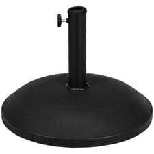 Image of Parasol Base Heavy Duty Concrete Patio Umbrella Stand with Adjustable Knob 25 kg