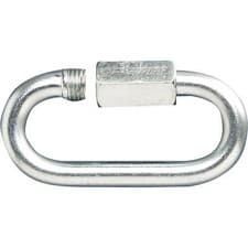 Image of Faithfull Zinc Plated Quick Repair Link 6mm Pack of 2