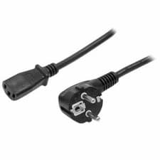 Image of Startech 3M 10Ft Computer Power Cord 18Awg Eu Schuko To C13 10A 250V Black Repla