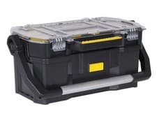 Image of STANLEY® Toolbox with Tote Tray Organiser 50cm (19in) STA170317