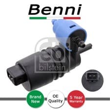 Image of Windscreen Washer Pump Benni Fits Alfa Romeo Citroen Fiat Ford Opel Peugeot Sa.…