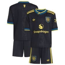 Image of Manchester United adidas Third Minikit 2025-26