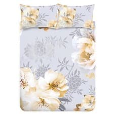 Image of Catherine Lansfield Dramatic Floral Blossoms Print Duvet Quilt Cover Set