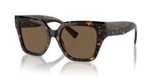 Image of DOLCE & GABBANA Womens Sunglasses DG4471 502/73 Brown Havana Dark Grey 52mm