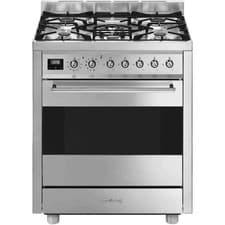 Image of Smeg Symphony 70cm Dual Fuel Range Cooker - Stainless Steel C7GPX9
