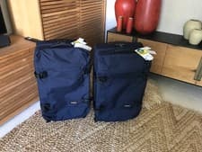 Image of EASTPAK Travel cases x2 Navy Model EK00082L / 80 litres brand new.