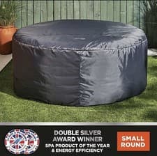 Image of CleverSpa Small Round Thermal Hot Tub Cover - 180cm