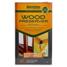 Image of BARRETTINE WOOD PRESERVER LONG LASTING PROTECTION AND PRESERVATION