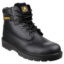 Image of Amblers FS112 Mens Black Safety Boots S1 SRC Work Boot Steel Toe Cap Sizes 3-15