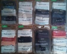 Image of PAUL SMITH MENS 3 PACK BOXER SHORTS TRUNKS JERSEY COTTON SIZES S/M/L/XL
