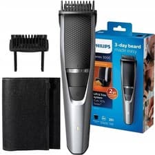Image of Philips Clipper Men Beard Trimmer Shaver Easy Stubble Cordless Trimmer BT3206/13