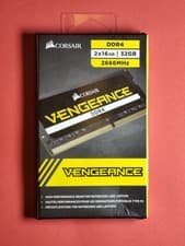 Image of NEW Corsair Vengeance DDR4 32GB 2x16GB SODIMM Laptop RAM KIT CMSX32GX4M2A2666C18