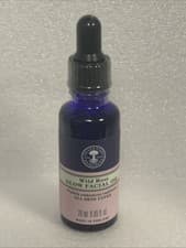 Image of Neal's Yard Remedies Organic Wild Rose Glow Flower Facial Oil 30ml. BBE 07/2027