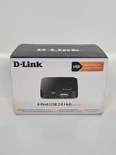 Image of D-Link DUB-H4 4-Port USB 2.0 Hub - High Speed Bus Powered - New & Sealed (C1)