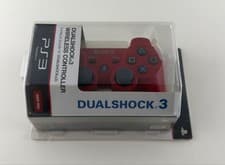 Image of SONY PS3 DUAL SHOCK 3 WIRELESS Controller Deep Red CECHZC2J Playstation3 NEW