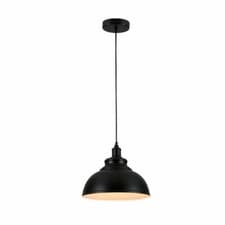 Image of E27 Industrial Large Metal Ceiling Pendant Light Dome